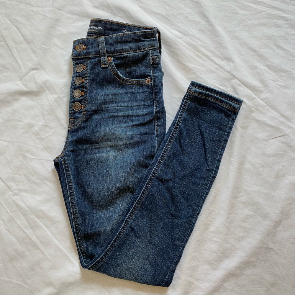 High-Rise Lucky Brand Jeans, Size 24